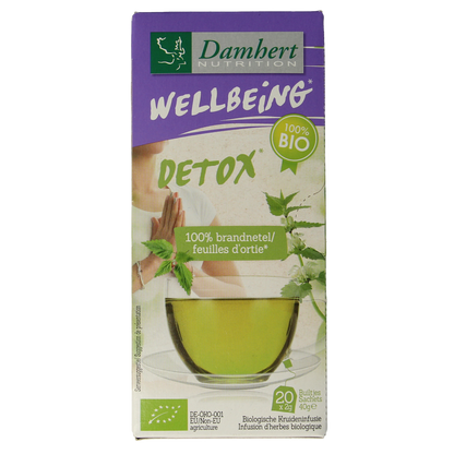 Damhert Brandnetelthee bio 20.00 Zakjes