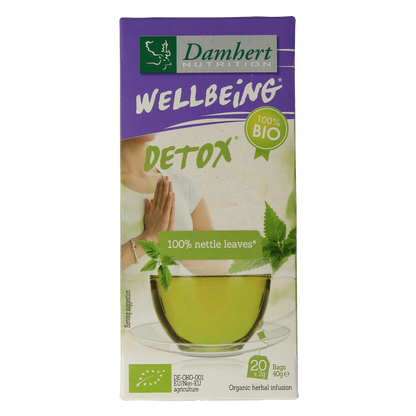 Damhert Brandnetelthee bio 20.00 Zakjes