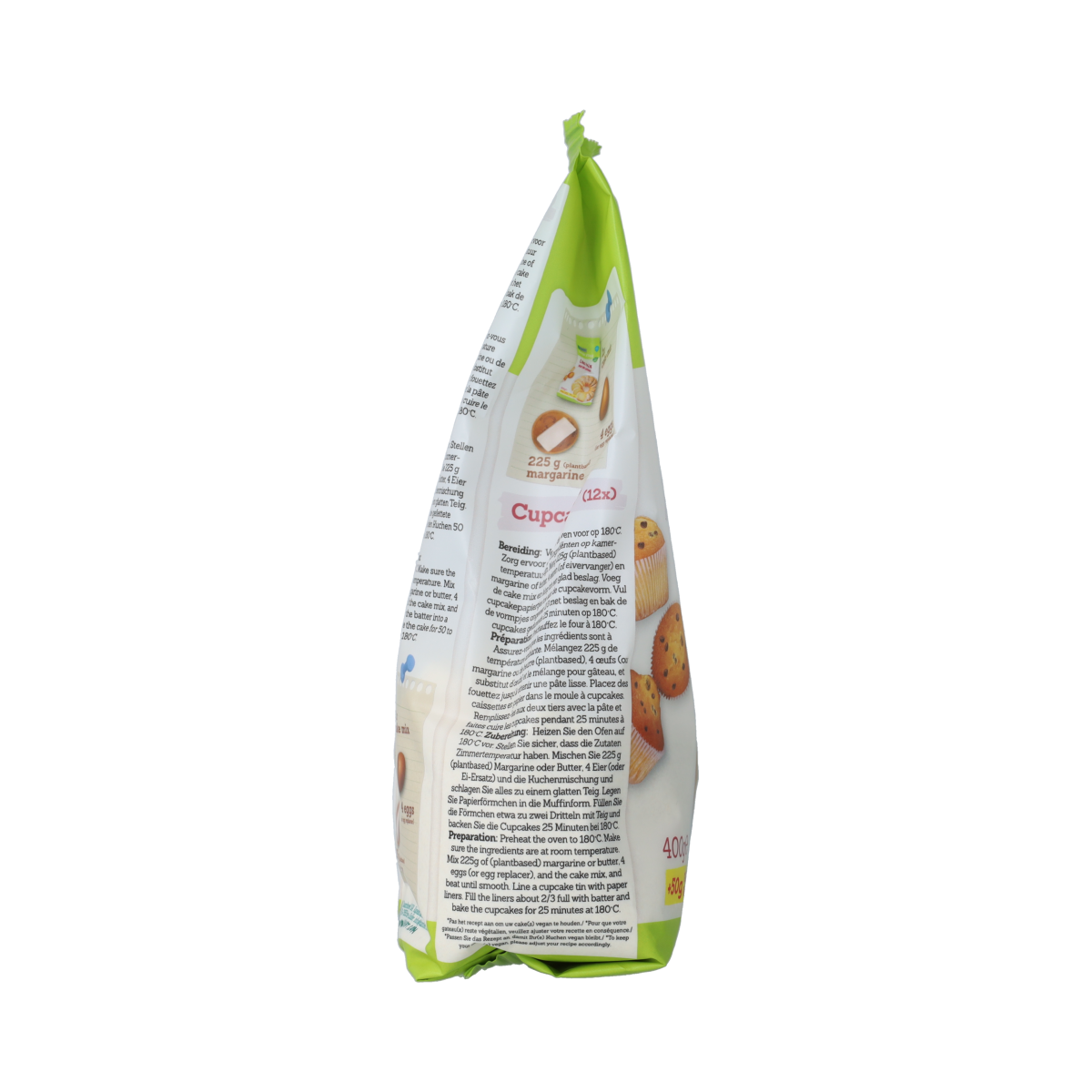Damhert Cakemix glutenvrij met 50 gram gratis 400.00 Gram