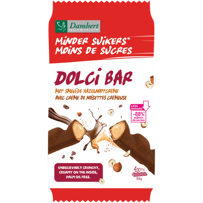 Damhert Dolci bar minder suikers 84.00 Gram