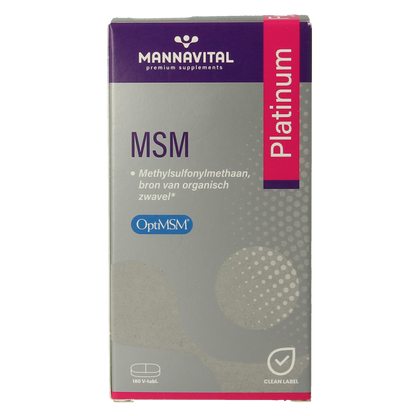 Mannavital MSM Platinum 180.00 Tabletten