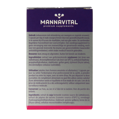 Mannavital Nattokinase platinum 90.00 Vegetarische capsules