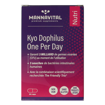 Mannavital Kyo dophilus 60.00 Capsules