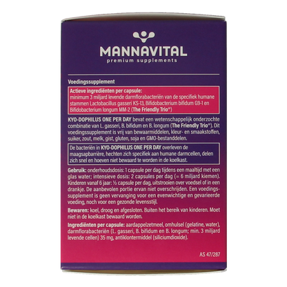 Mannavital Kyo dophilus 60.00 Capsules