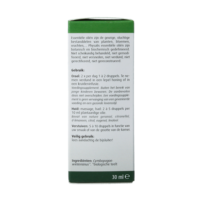 Physalis Citronella bio 30.00 Milliliter