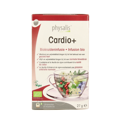 Physalis Cardio + infusie bio 20.00 Stuks