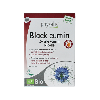 Physalis Black cumin bio 60.00 Capsules