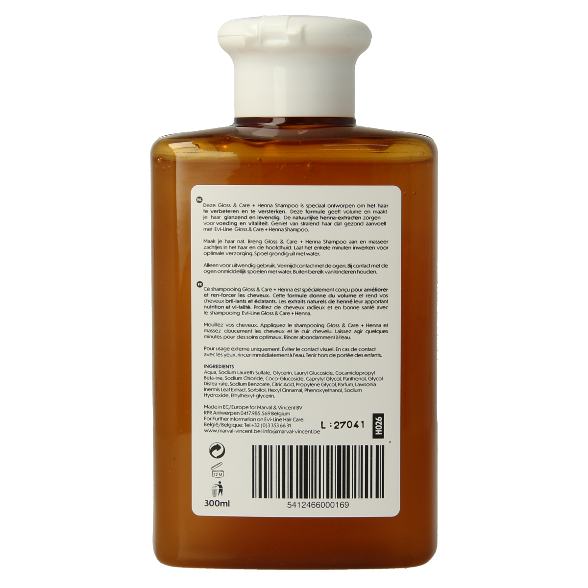 Evi Line Shampoo colour + neutraal 300.00 Milliliter