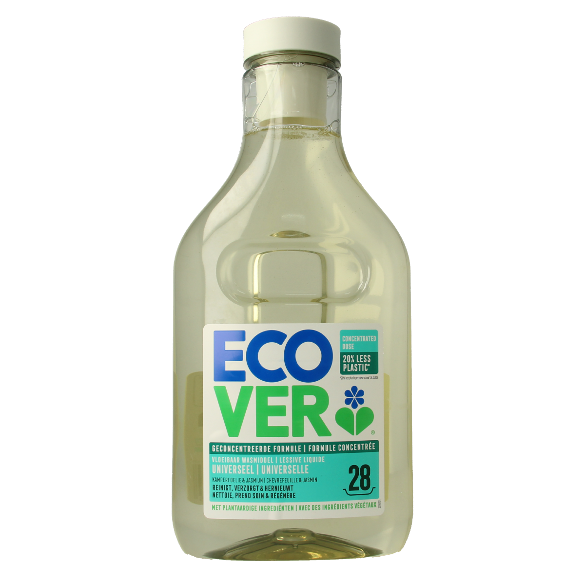 Ecover Wasmiddel vloeibaar universeel 1.00 Liter