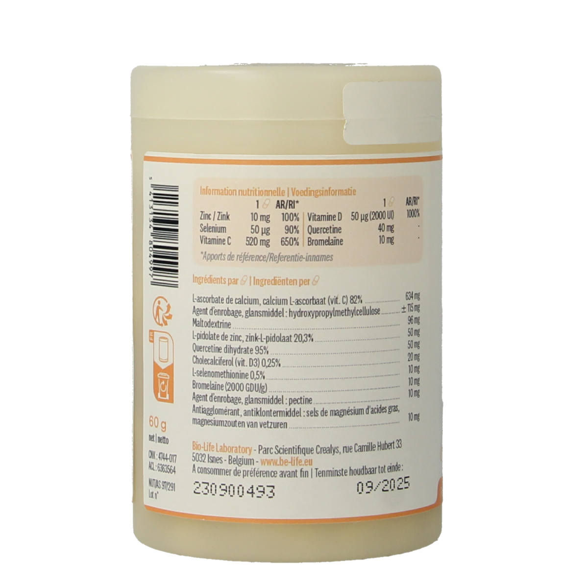 Be-Life Immu complex 60.00 Capsules