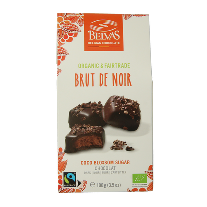 Belvas Brut de noir 82% bio 100.00 Gram