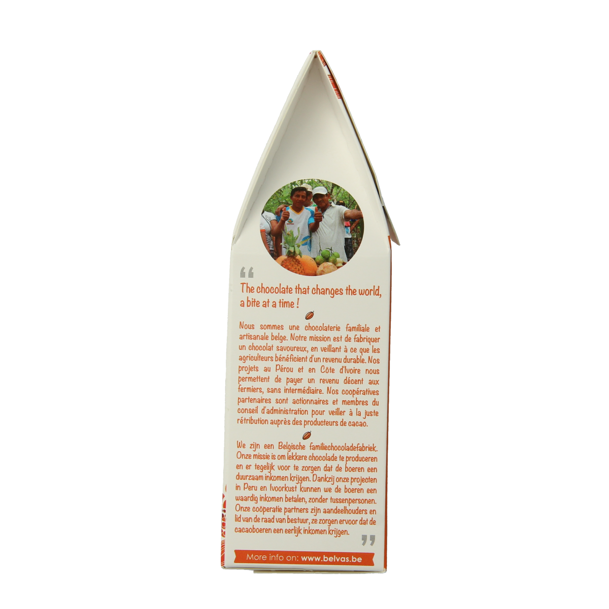 Belvas Brut de noir 82% bio 100.00 Gram