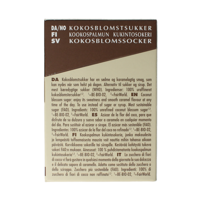 Amanprana Gula java brut stick 50 x 4 gram bio 200.00 Gram