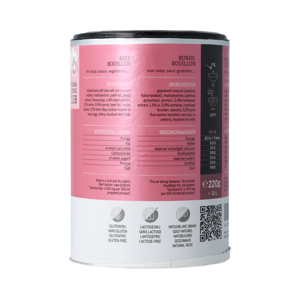 Sublimix Rundvleesbouillon glutenvrij  220.00 Gram