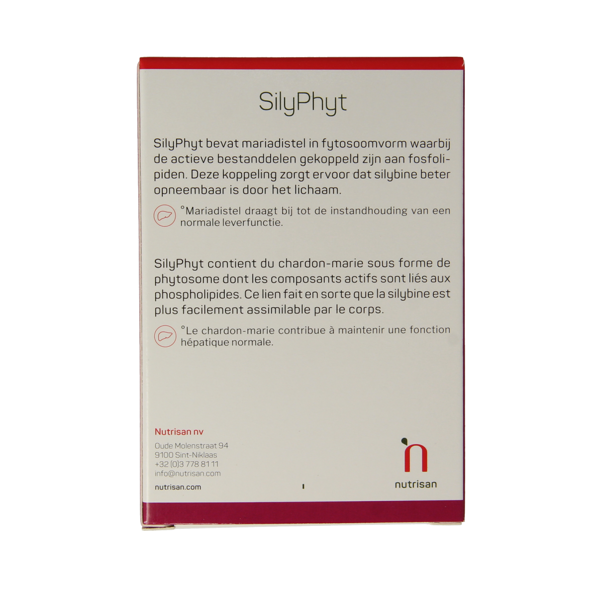 Nutrisan Silyphyt 60.00 Capsules
