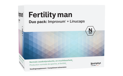 Nutriphyt Fertility man duo 2 x 60 capsules 120.00 Capsules