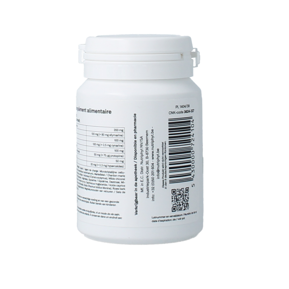 Nutriphyt Detoxiphar 60.00 Tabletten