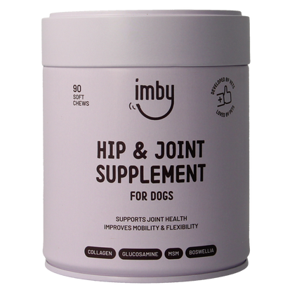 Imby Pet Food  Gewrichten & mobiliteit supplementen hond 90.00 Kauwtabletten