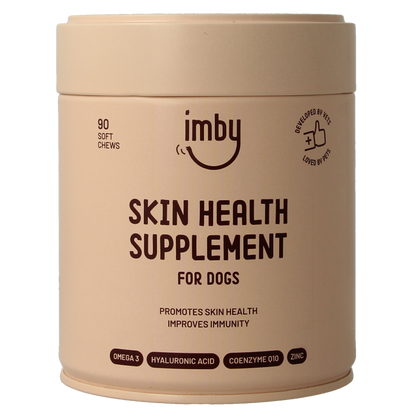 Imby Pet Food  Huid & vacht supplement hond 90.00 Kauwtabletten