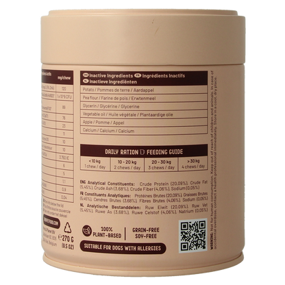 Imby Pet Food  Huid & vacht supplement hond 90.00 Kauwtabletten