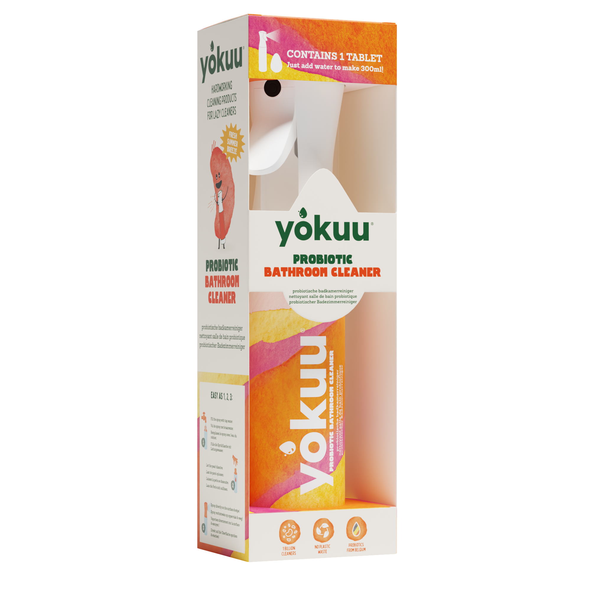Yokuu Badkamerreiniger starter kit 1.00 Stuks