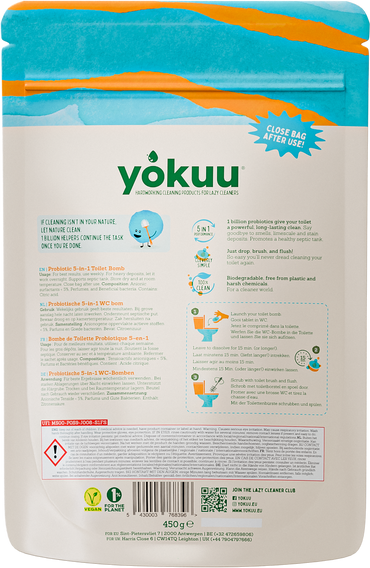 Yokuu Toilet bomb thyme and sea salt 30.00 Tabletten