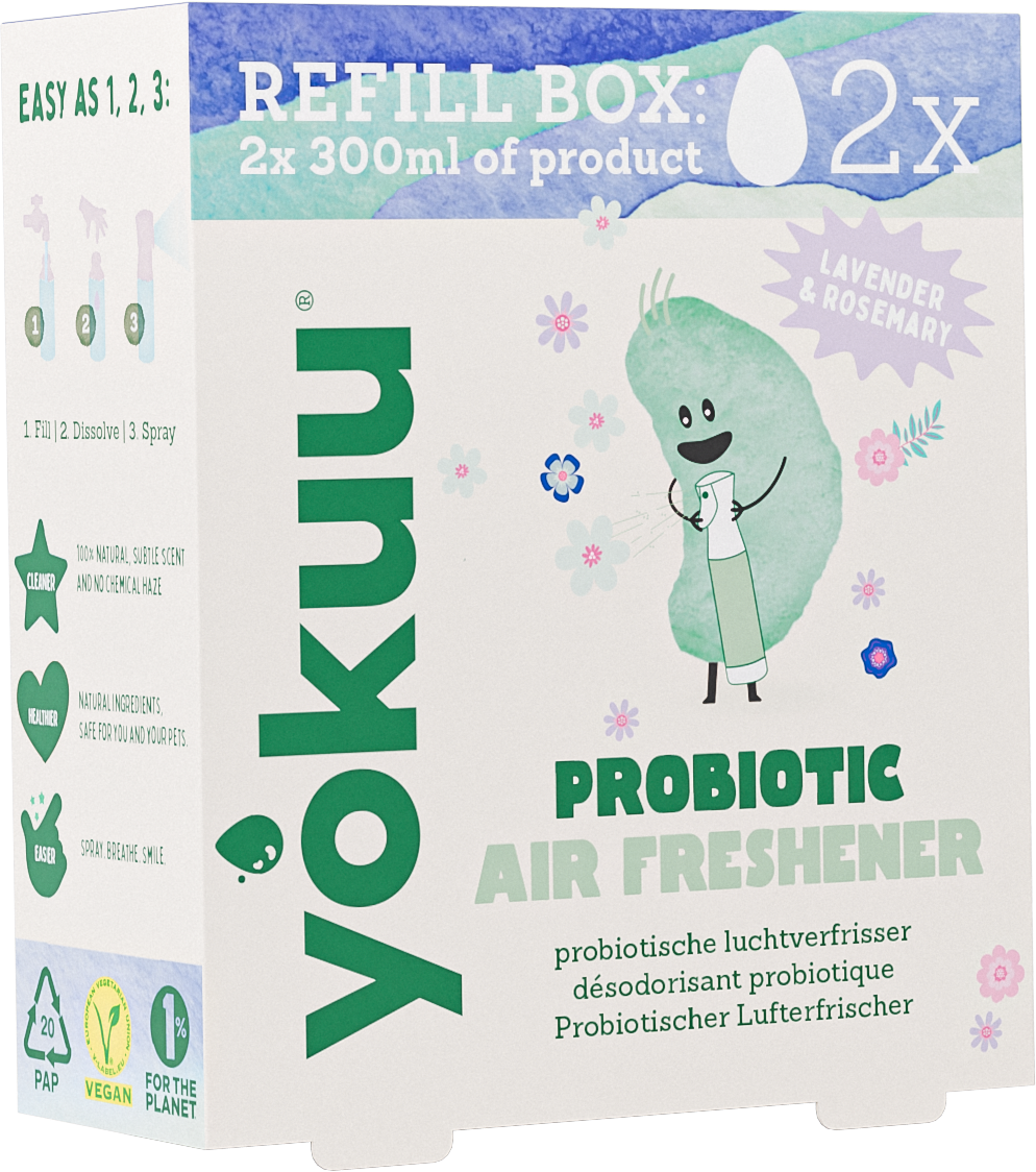 Yokuu Probiotische luchtverfrisser refill (parels) 2.00 Stuks
