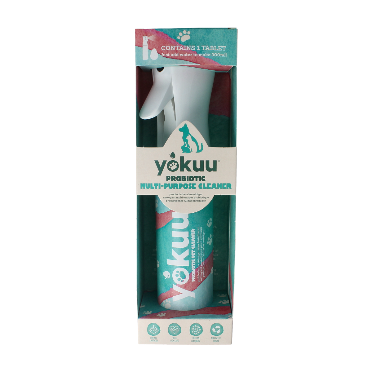 Yokuu Probio allesreiniger voor huisdieren startset 1.00 Set