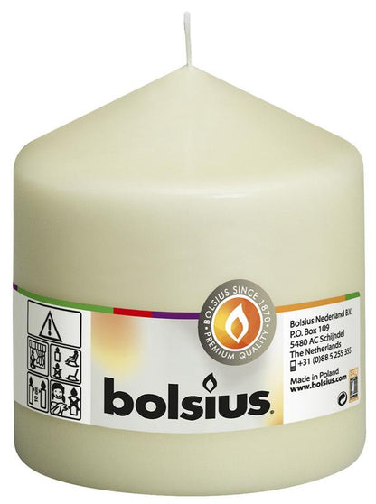 Bolsius Stompkaars 100/98 ivoor 1.00 Stuks