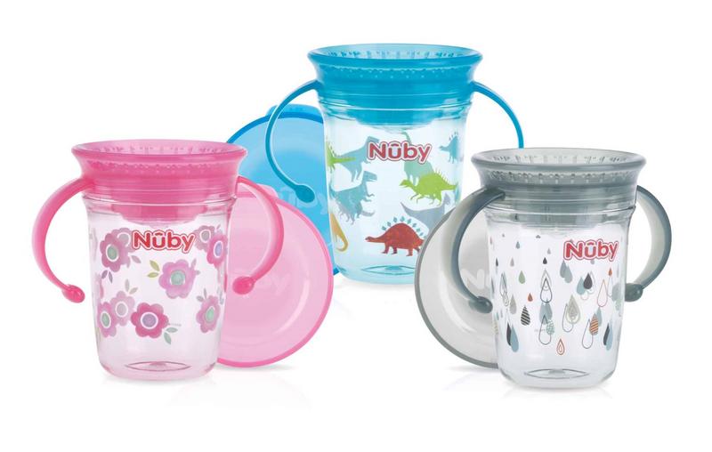 Nuby Wonder cup 240ml 6+ maanden assorti 1.00 Stuks