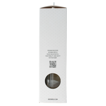Bibs Fopspeen maat 3 vanilla/dark oak 2 pack 2.00 Stuks