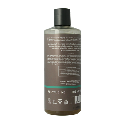 Urtekram Shampoo brandnetel dandruff 500.00 Milliliter