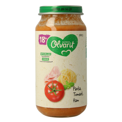 Olvarit Pasta tomaat ham 18M03 250.00 Gram