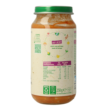 Olvarit Pasta tomaat ham 18M03 250.00 Gram