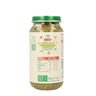 Olvarit Broccoli kalkoen aardappel 12M00 250.00 Gram
