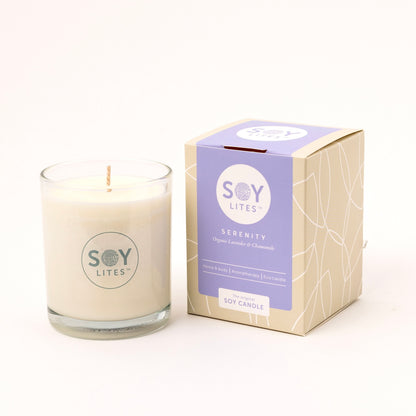 Soylites Soja geurkaars serenity 220.00 Milliliter
