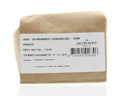 Jacob Hooy Galangawortel gesneden/laos 250.00 Gram