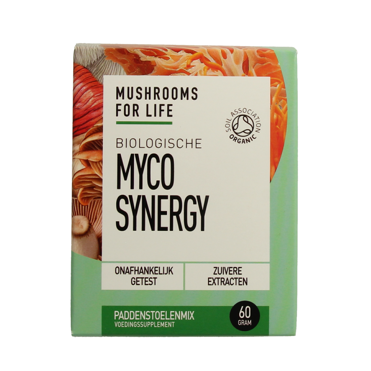 Mushrooms for Life Myco synergy poeder bio 60.00 Gram