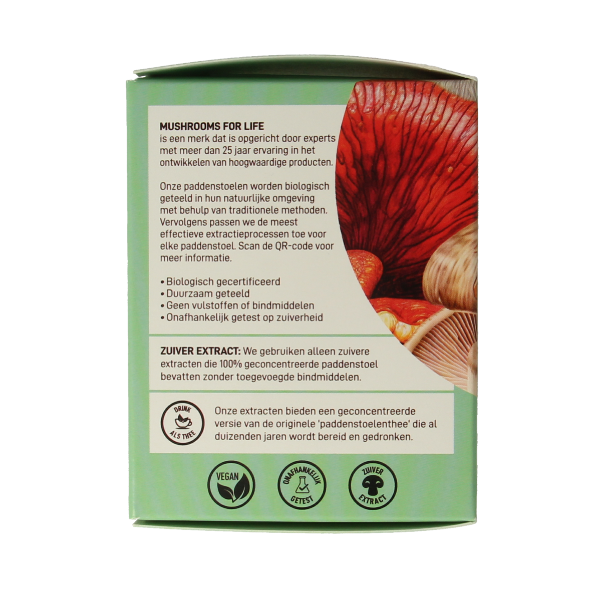 Mushrooms for Life Myco synergy poeder bio 60.00 Gram