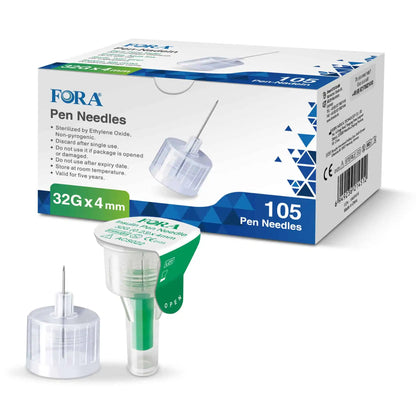 Fora FORA Pennaalden 32G 4mm (105 Stuks) 105.00 Stuks