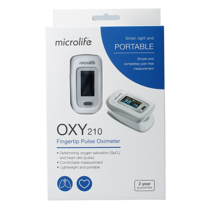 Microlife OXY210 Pulse oximeter 1.00 Stuks