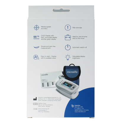 Microlife OXY210 Pulse oximeter 1.00 Stuks