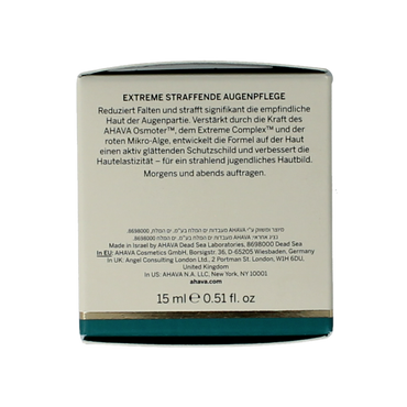 Ahava Extreme firming eye cream 15.00 Milliliter