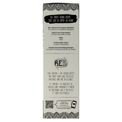 Tints Of Nature Henna cream black semi permanent 70.00 Milliliter