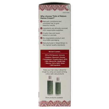 Tints Of Nature Henna cream chocolate semi permanent 70.00 Milliliter
