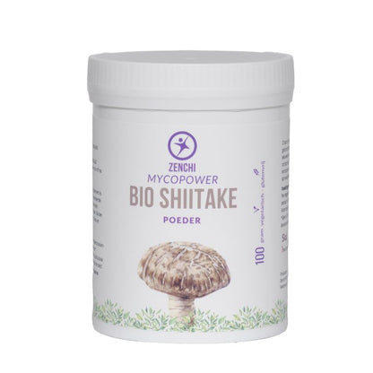 Mycopower Shiitake poeder bio 100.00 Gram