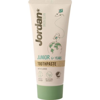Jordan Green clean tandpasta junior tandpasta 6+ 50.00 Milliliter