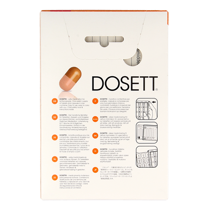 Dosett Doseerbox medicator 1.00 Stuks