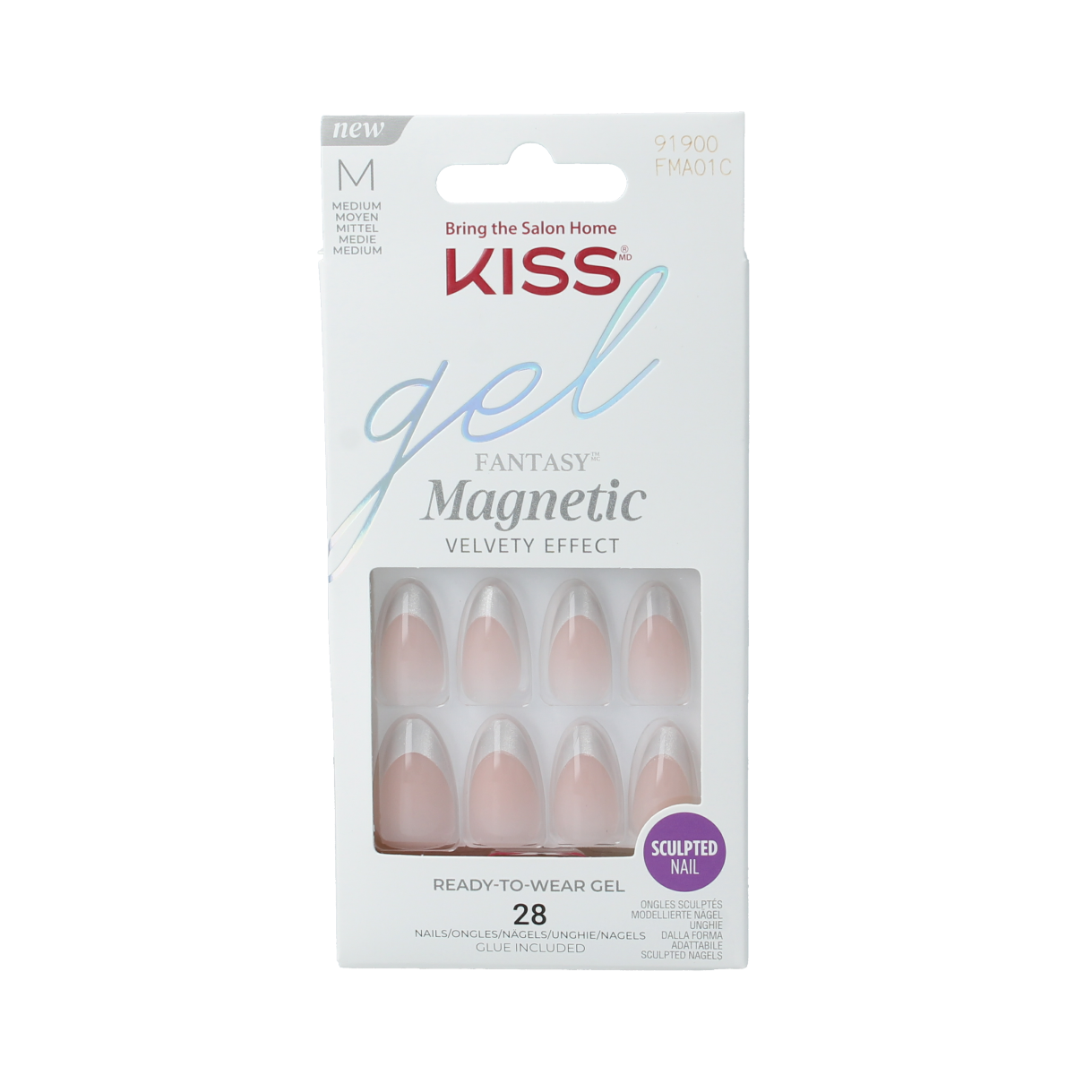 Kiss Gel fantasy magnetic north coast 1.00 Set