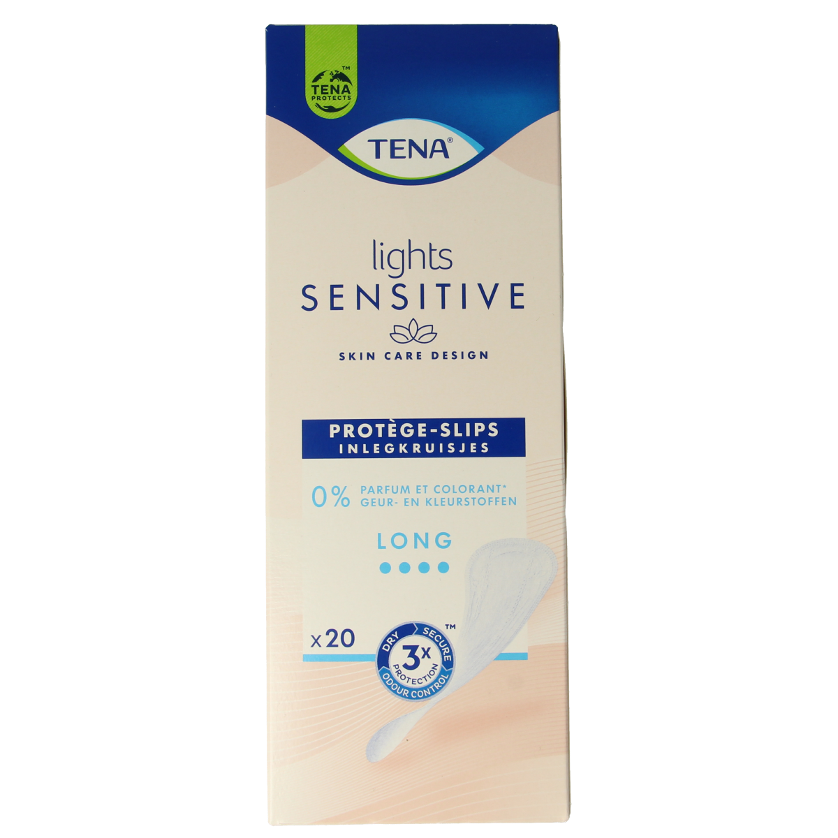 Tena Lights liner long 20.00 Stuks